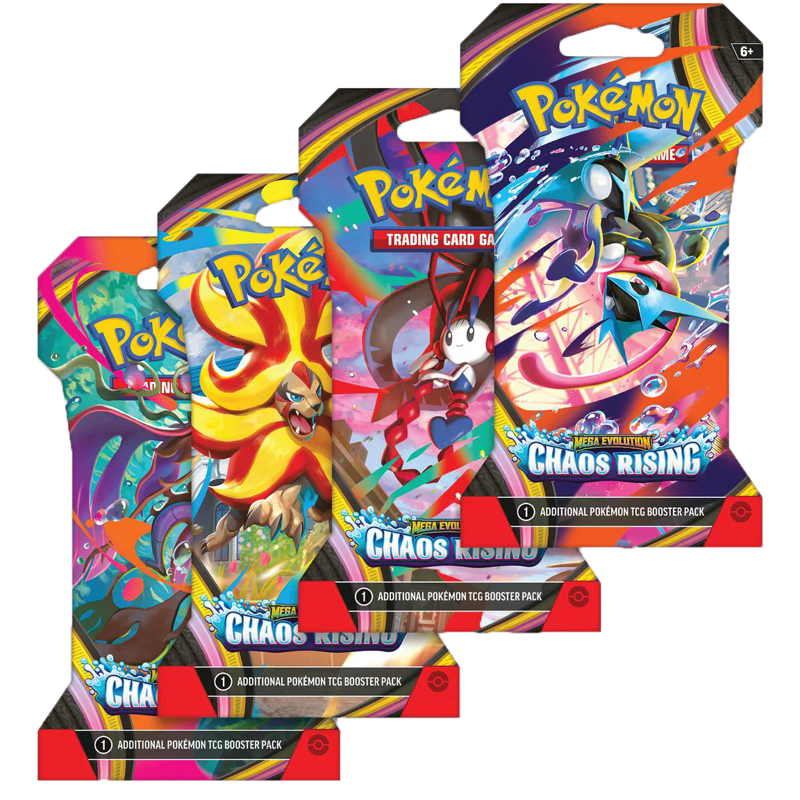Pokémon Mega Evolution Chaos Rising - Sleeved Booster (EN)