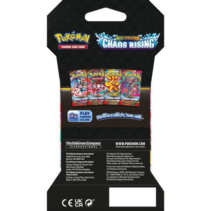 Pokémon Mega Evolution Chaos Rising - Sleeved Booster (EN)