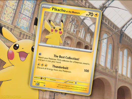 Pokemon Pikachu at the Museum XXL
